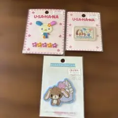 ウサハナ・シュガーバニーズ ワッペンセット