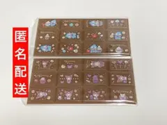 【2点セット】クロミ・ハンギョドン　ちょこぶろっくしーる　サンリオキャラクターズ