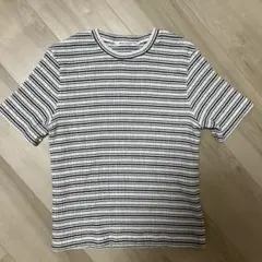 シャーリングボーダーTシャツのサムネイル