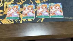 ナミ 4枚セット プロモ P-112 ワンピース カードゲーム - メルカリ