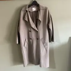 earth music&ecology カーキ　トレンチコート