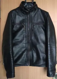 【極美品✨】ポールスミス ホースハイド 馬革 ライダースジャケット 黒 M 極美品✨】ポールスミス ホースハイド 馬革 ライダース