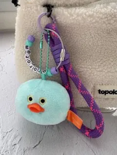 mojojojo フェイスマスコット　ひよこ　パラコード　キーホルダー