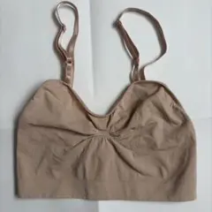 논와이어 베이지 브라