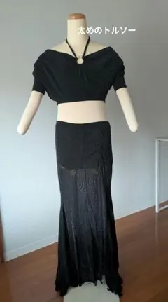 ベリーダンスレッスン着　セットアップ