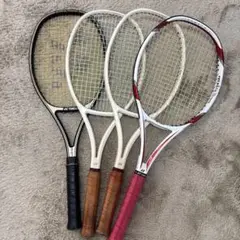 ヨネックス　硬式テニスラケット 4本セット