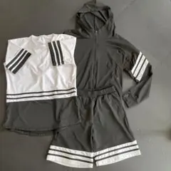 ジャージ上下上着セット　3点　スポーツ　テニス　ランニング他