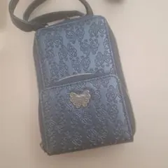 【新品未使用品】アナスイ・ミニ　じゃばら式スマホショルダー