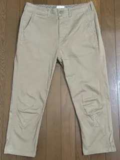 7分丈 ストレッチテーパードチノ（BEAMS）