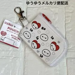 ディズニー　ベイマックス　キーホルダー付きファスナーポーチ　ポーチ　ミニポーチ