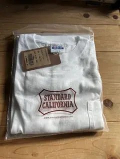 スタンダードカリフォルニアヘビーウェイトポケットＴシャツ白XL★RHCデニム