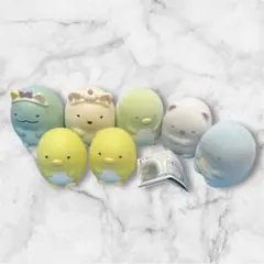 すみっコぐらし まとめ売り スクイーズ カプセルフロッキー その他