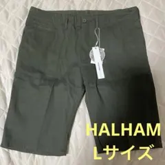 ハルハム　ショートパンツ　L カーキのサムネイル