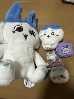 ちいかわ ハチワレ モモンガ ぬいぐるみ ポーチ他のサムネイル