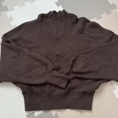 MURUA ダークブラウン 長袖ニット