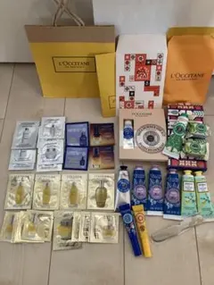 ロクシタン ハンドクリーム　ネイルオイル　ハンドソープ　スパチュラ　ディヴァイン