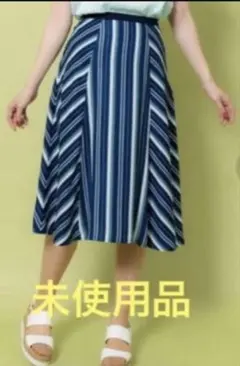 Rewde／ストライプスカート