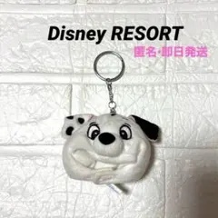 未使用　ディズニーリゾート 101匹わんちゃん ファンキャップキーチェーン　即日