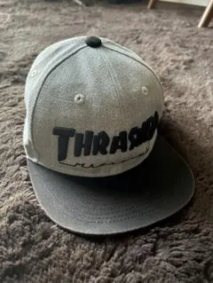 THRASHER スラッシャー キッズ キャップ グレー ブラックのサムネイル