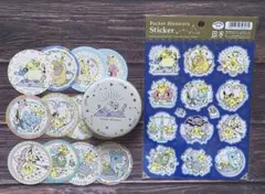 ポケットモンスター・PocketMonster缶入りメモ&ステッカー 未使用品！