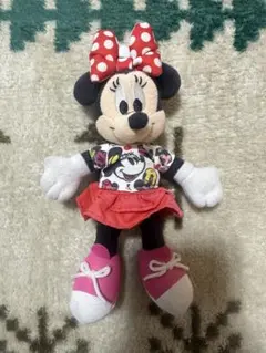 タグ付き ディズニー ミニーマウス 赤いほっぺ スーパーラージ