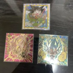 ドラゴンボールシールウエハース3枚セット