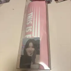 TWICE THIS IS FOR 国立 スローガン モモ トレカ付き