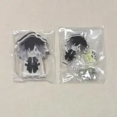 刀剣乱舞　御伴散歩　アクリルブロック　ミニキーホルダー　実休光忠　2点セット