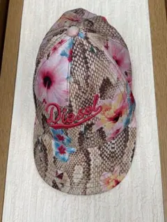 DIESEL キャップ スネーク柄 花柄 刺繍のサムネイル