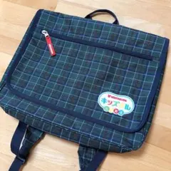 ミキハウス キッズパル　チェック柄リュック
