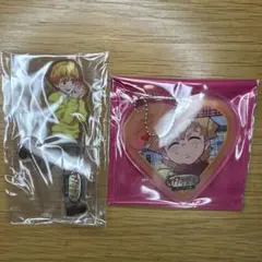 a*a様 我妻善逸　キメツ学園　バレンタイン編　ハート形アクリルチャーム　鬼滅の