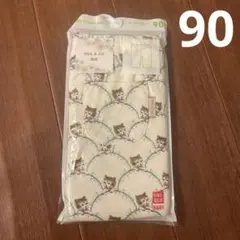 猫柄　ユニクロ　ポール&ジョー　レギンス　90（7分丈）　新品 1枚