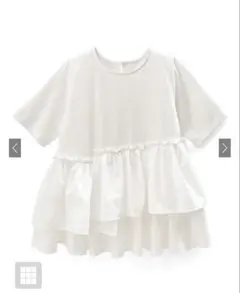 アシンメトリーフリルブラウス［dk1149］