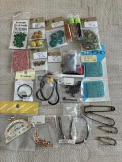 貴和製作所など　ビーズ　ハンドメイドパーツ