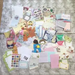 平成レトロ　バラメモ　メモ用紙　ミニレター　まとめ売り　100枚以上　サイズ様々