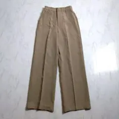 リエディ S ストレートパンツ ベージュ ウエストゴム ストレッチ 美品