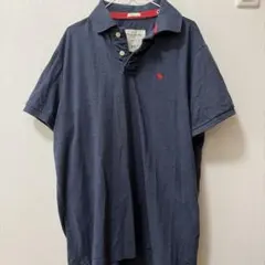 Abercrombie & Fitch ポロシャツ ネイビー XXLのサムネイル