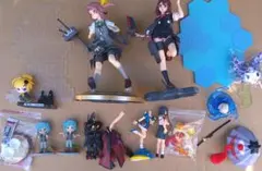 美少女＆アニメフィギュア まとめ売り 16体セット - メルカリ