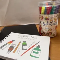 コクヨ いろふでぺん 24色セット カラー筆ペンのサムネイル