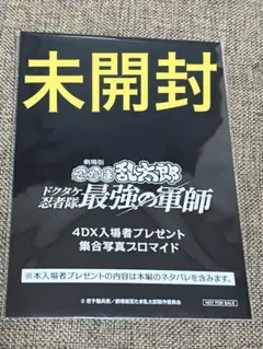 劇場版忍たま乱太郎 ドクタケ忍者隊最強の軍師 4DX入場者プレゼント(未開封)