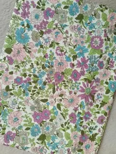 LIBERTY 花柄 紫色 約100cm