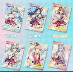 プロセカ ピザハット 中国限定 チェキ風カード6枚セット　コンプ