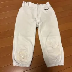 140cm Mizuno ホワイト ユニフォームパンツ(練習着)