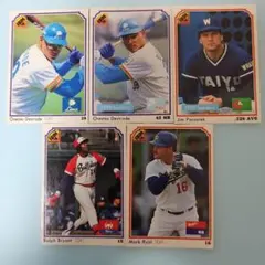 カルビー 1990年 プロ野球カード ビッグサイズカード 3枚セット - メルカリ