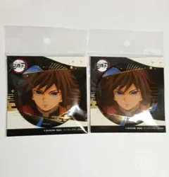 鬼滅の刃 冨岡義勇 箔押し缶バッジ