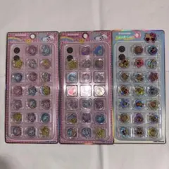 キラコロ おはじきシール 日焼けキティ ハッピーマーチ 3枚セット