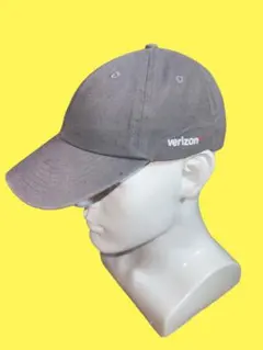 Verizon グレー ベースボールキャップ