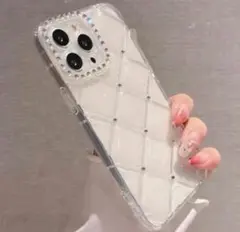 iPhone11 ケース 大人気 シルバーストーン付き 携帯カバー 携帯ケース