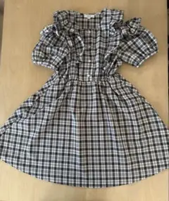 a.v.v チェック柄 ワンピース 140cm