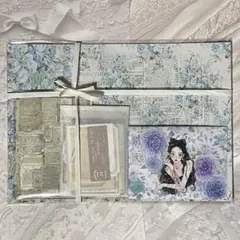 コラージュ素材　100枚以上　A4デザインペーパー　紙モノ　シール　平袋